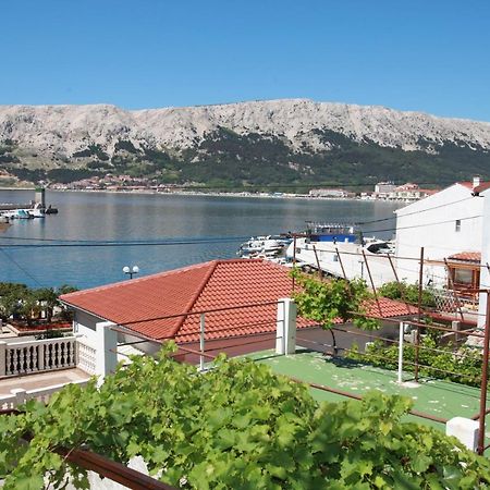 Apartment Mario With Terrace And Sea View Baška Eksteriør bilde